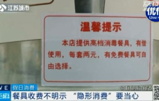 “违规多收打包费，饭店罚款1000元警示餐饮行业规范经营”
